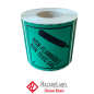 Preview: Gefahrgutaufkleber Klasse 2.2, 10x10 cm, PE-Folie, NON-FLAMMABLE NON-TOXIC GAS